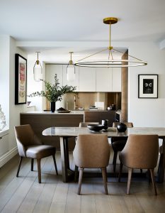 Modern Dining Room Design, Manhattan NY