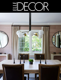 Elle Decor 0919: J. PATRYCE DESIGN CRAFTS A TEXTURED ENVIRONMENT FOR A HIGH-END NEW YORK HOME